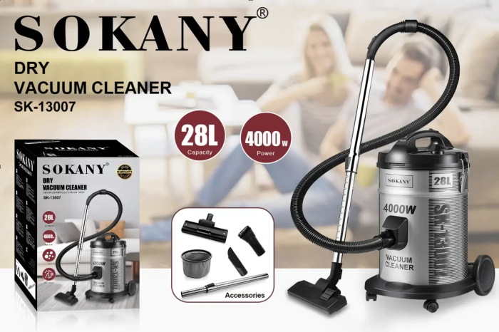Пилосос Sokany SK-13007 потужний 4000 Вт професійний