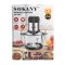 Чопер подрібнювач 800 Вт 4 леза з чашею на 1,5 літри м'ясорубка Sokany SK-7025A