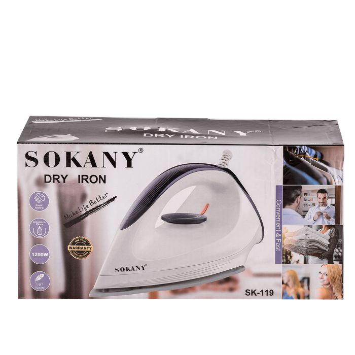 Праска Sokany з керамічною підошвою SK-119GR