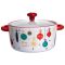 Супниця порцелянова Merry Christmas новорічна  800 (мл) з кришкою Yiwu FM-CS-9B
