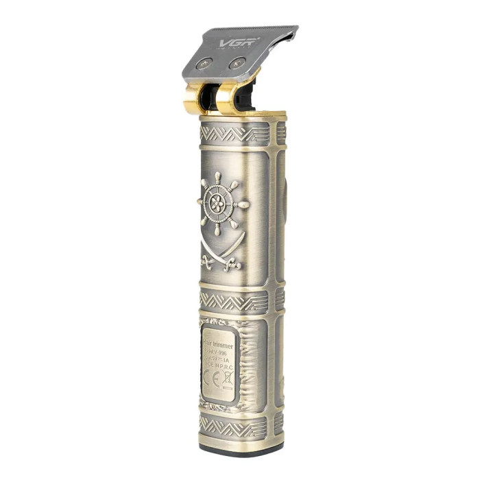 Триммер VGR з насадками та USB, золото HP-V-096