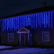 Вулична гірлянда Бахрома 36 м 600 LED білий провід Синій 36MWBL