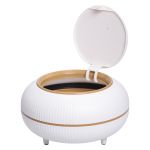 Відро для сміття настільне 23×23×13 (см) з кришкою HP-45-4
