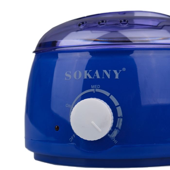 Воскоплав SOKANY баночний з терморегулятором 500 мл синій SK117NB